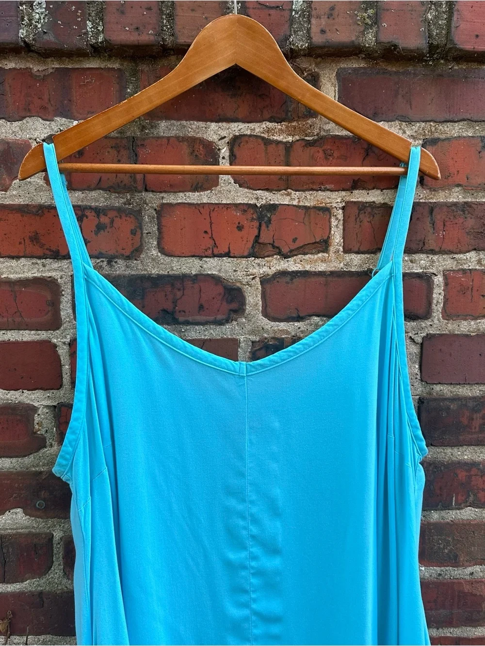 Torrid Mini Tank Dress Sundress Coverup Light Blue Pool Turquoise Size 4 4X 26 - Picture 3 of 8